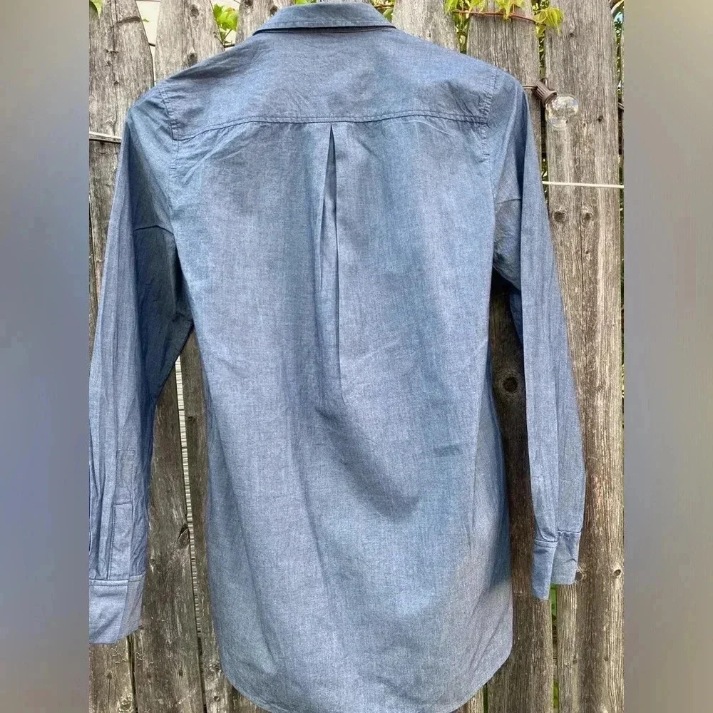 Armani Exchange Women Denim Shirt - Size S- Excellent Condition- Long Sleeves - Picture 2 of 7